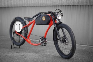 Электровелосипед OTO ручной сборки в ретро стиле