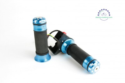 простая универсальная ручка газа электроскутера и электровелосипеда металлическая