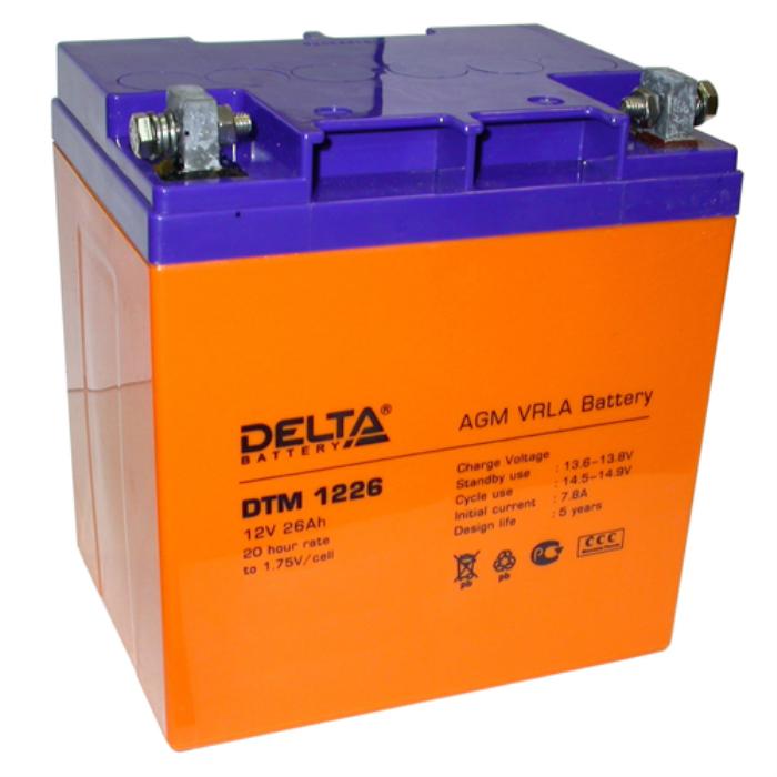12v 26ah. Аккумуляторная батарея 12в 26ач DTM 1226. Аккумуляторная батарея Delta DTM 1226 (12v / 26ah). АКБ Delta 12v. Аккумулятор Delta DTM 1226 (26 Ач - 12в).
