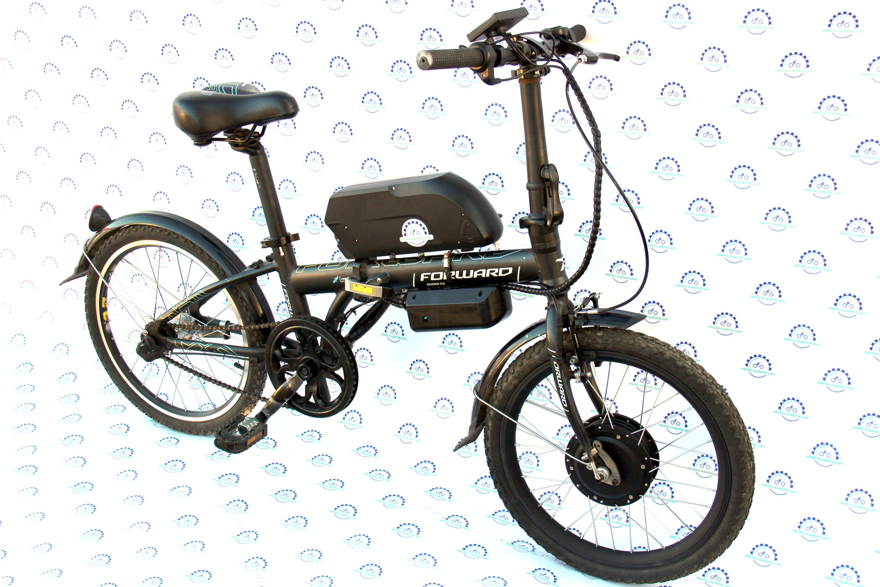 Купить Складной электрический велосипед на базе заводского 20